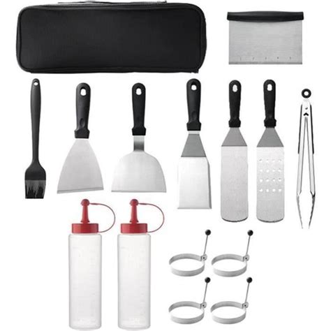 Ensemble D Outils De Barbecue En Acier Inoxydable Accessoires De