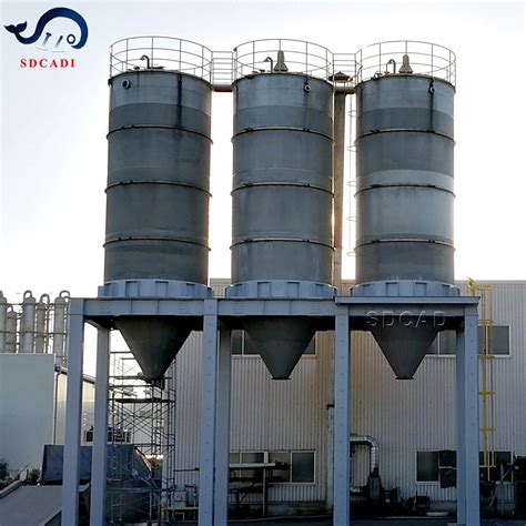 Sdcad Best Seller Full Automatic Cement Storage Silo Slag Powder Cement