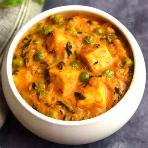 Low-fat Paneer Methi Malai Matar (Creamy Paneer With, 43% OFF