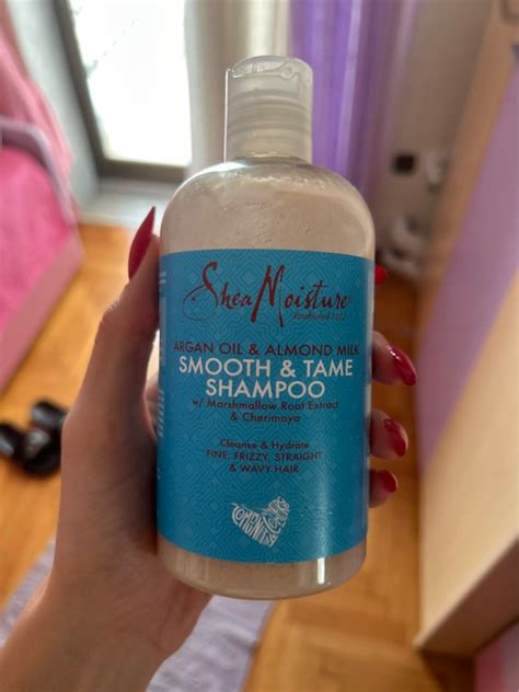 Shea Moisture Argan Oil Almond Milk Smooth Tame Shampoo INCI Beauty