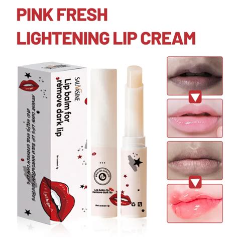 Fast Lightening Lips Pink Fresh Cream Lip Balm Treatment Remove Dark