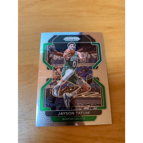 2021 22 Jayson Tatum prizm RC NBA 球員卡 福袋 特卡 新人 簽名 球衣 限量 蝦皮購物