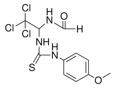 N 2 2 2 TRICHLORO 1 3 4 METHOXY PHENYL THIOUREIDO ETHYL FORMAMIDE