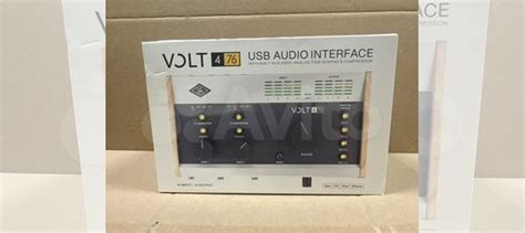 Внешняя звуковая карта Universal Audio volt 476 купить в Москве с ...