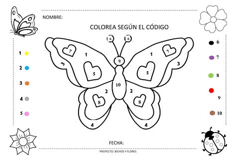 El Arco Iris De Mi Cole Colorea Seg N El C Digo