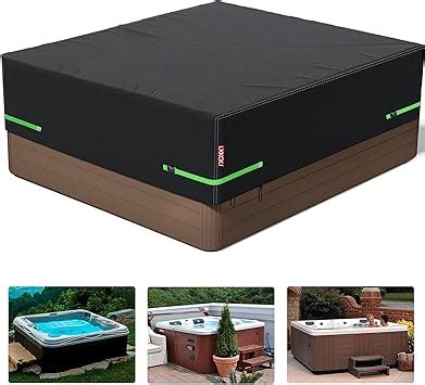Square Hot Tub Cover Outdoor Spa Covers For Hot Tub Heavy Duty D Polyester Hot Tub Covers