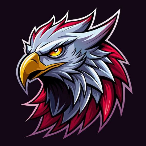 Premium Vector Eagle Head Mascot Vector Illustration Of Eagle Head