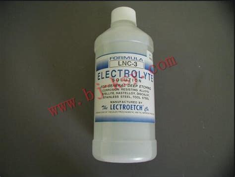 Lectroetch Formula Cleaner