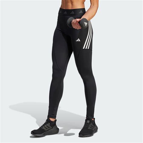 Women S Clothing Techfit Hyperglam Full Length Leggings Black Adidas Saudi Arabia