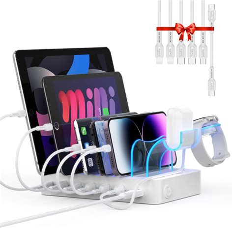 Soopii W Port Charging Station For Multiple Devices Pd W Usb C