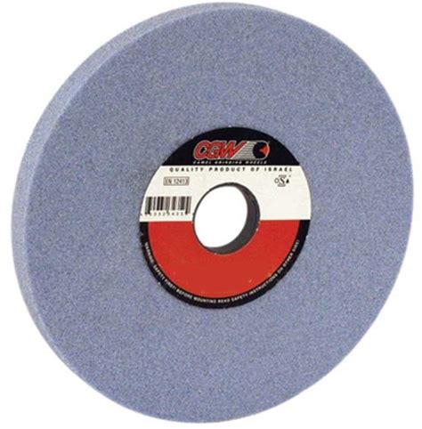 Cgw 12 Dia Blue Aluminum Oxide Az Surface Grinding Wheel 12 X 2 X 5 46h Grit 34436 53