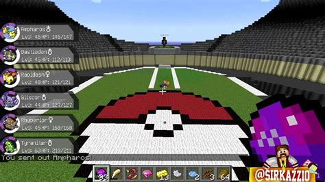 Minecraft LUCKY BLOCK DE PIXELMON BATALHA LUCKY PIXELMON YouTube