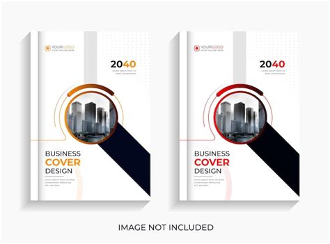 Premium Vector Creative Corporate Annual Book Cover Design Template