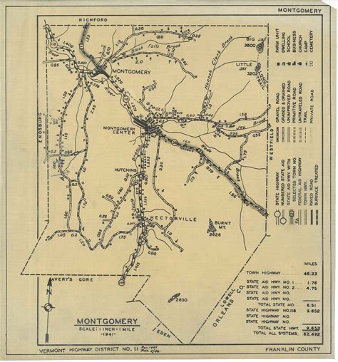 Vtransmaps Vermont Gov Maps Townmapseries Franklin Co Montgomery