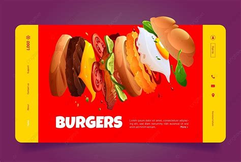 Burgers Banner Template Download On Pngtree