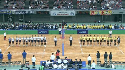 【joc都道府県対抗中学バレー】男子決勝 大阪北 Vs 熊本 Youtube