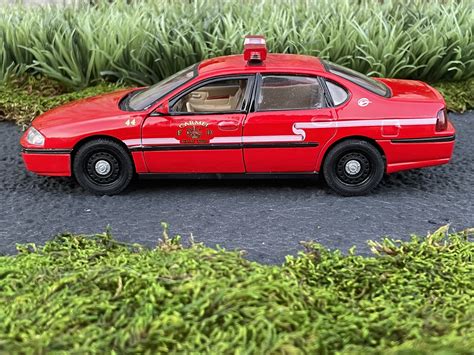 Carmel In Fire Department Staff Impala — Cardinal Police Diecast