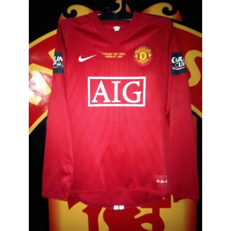 Jual Jersey Manchester United Original Musim 2007 2009 Final Carling