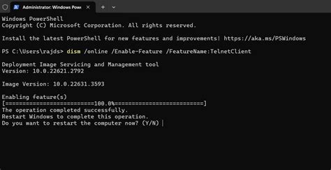 Hur Man Installerar Telnet Client P Windows Med Powershell