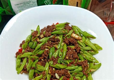 Resep Buncis Daging Cincang Oleh Dapur Adell Cookpad