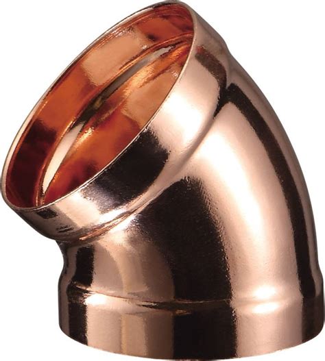 China Customized Copper Pipe Fitting Elbow 45 Degree Suppliers Factory Free Sample Hengye