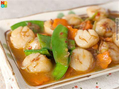 Stir Fry Scallops With Xo Sauce