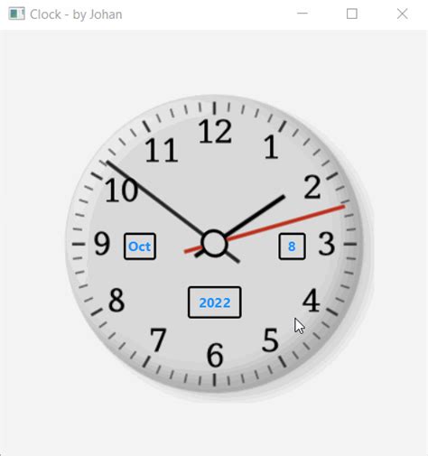 Simple analog Clock | B4X Programming Forum