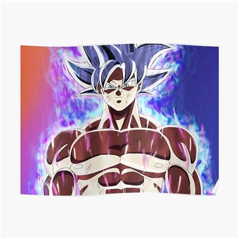 Goku Mastered Ultra Instinct Premium Matte Vertical Poster Designed ...