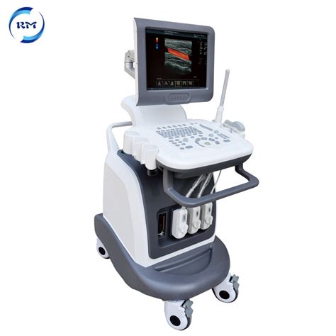 Digital 3d 4d Trolley Ultrasound Scanning Machine With 15′′ Screen