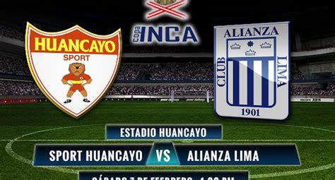 Sport Huancayo Vs Alianza Lima Transmisión En Vivo Por Cmd Futbol