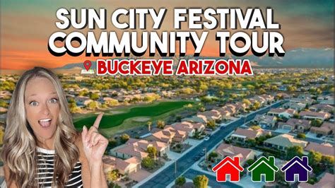 Discover Sun City Festival Living 55 Community In Buckeye Youtube