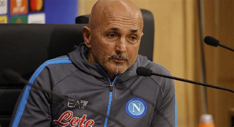 Napoli Inter Spalletti In Conferenza In Diretta