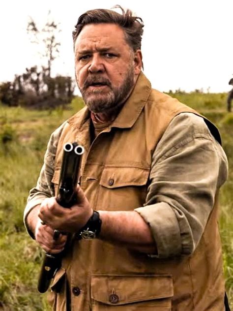 Kraven The Hunter Russel Crowe Brown Vest Order Now