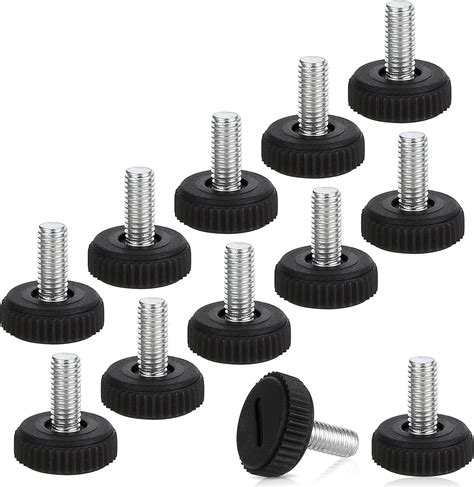 Amazon 12PCS Adjustable Furniture Levelers Thread Outer Diameter