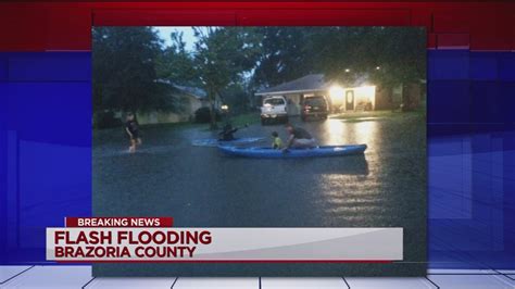 Strong storms flood parts of Brazoria County - ABC13 Houston