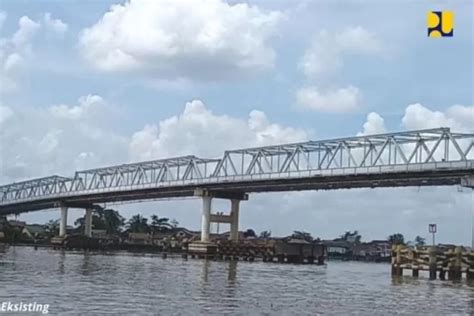 Digarap Tahun Jembatan Duplikasi Di Kalimantan Barat Habiskan Dana Rp