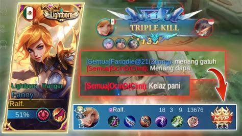 Fanny Ralf Sekelas Dapa Auto Mode Meriang Mobile Legends Youtube