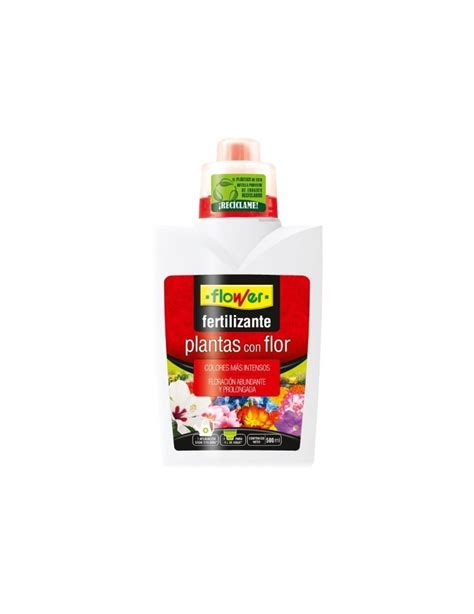 FERTILIZANTE PARA PLANTAS CON FLOR 500 ML