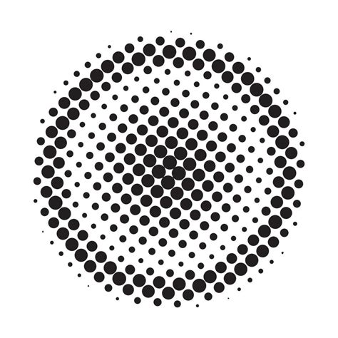 Abstract halftone dots shape 13332827 Vector Art at Vecteezy