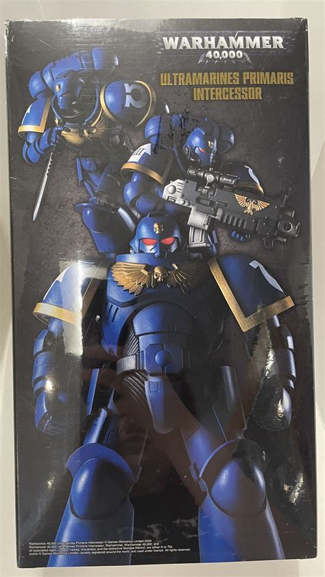 Bandai Warhammer K Ultramarines Primaris Intercessor Figure New