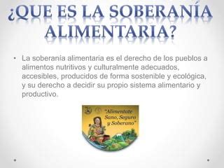 Soberania Alimentaria PPT