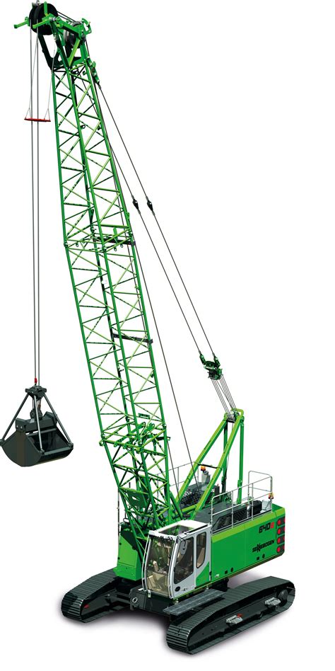 A Compact And Versatile Duty Cycle Crawler Crane The New Sennebogen