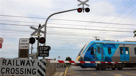 Webster Street Dandenong Vic LXRA Railway Crossing YouTube