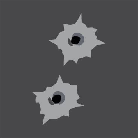 Bullet Holes Bulletproof T Shirt Teepublic