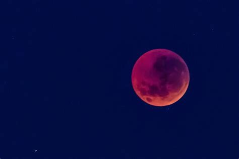 Premium Photo | Red moon