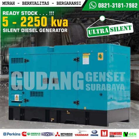 Jual Jual Genset Silent Perkins Kva Kva Kva Kva Kva