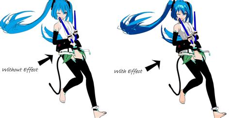 Mmd Differrence Of Toon Effect By Hajaribrahim23 On Deviantart