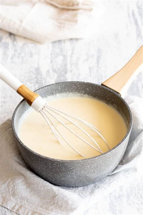 Basic White Sauce Quick No Roux Method Wandercooks