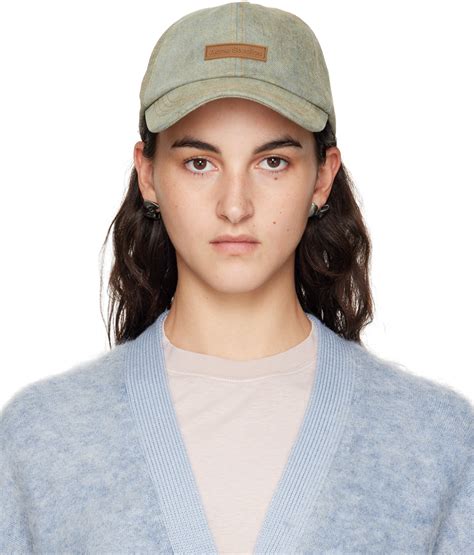 Acne Studios Casquette Bleue Cusson Ssense France