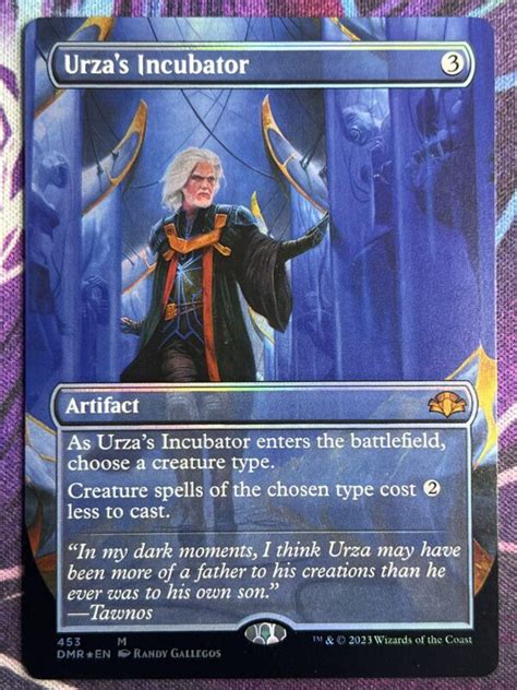 Urzas Incubator Dmr Full Art Foil Bootleg Mage